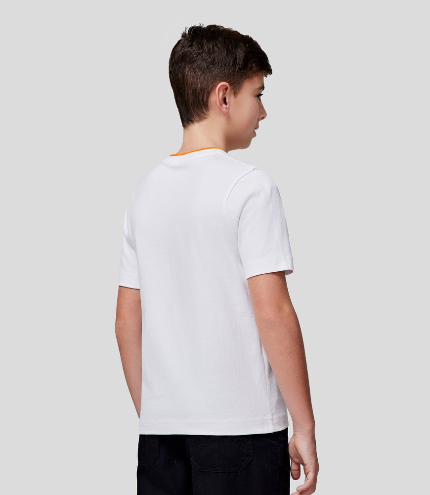 McLaren 2024 Junior Core Essentials T-Shirt - BRIGHT WHITE