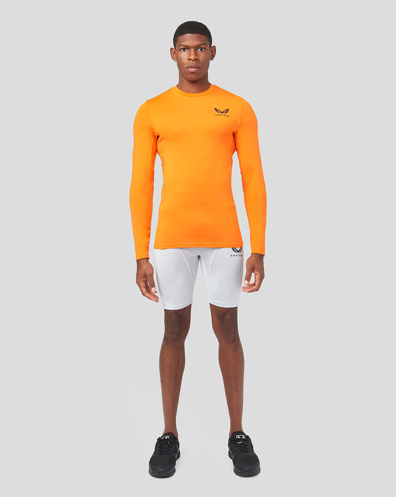 Orange Long Sleeve Baselayer Top