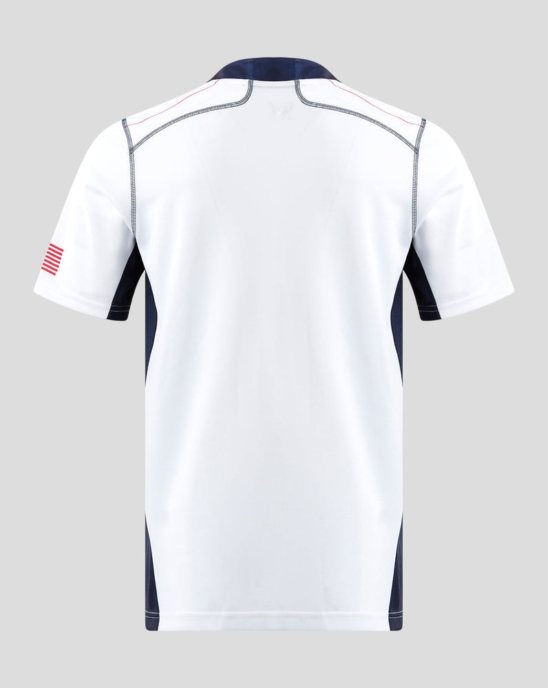 White USA Rugby Home Shirt
