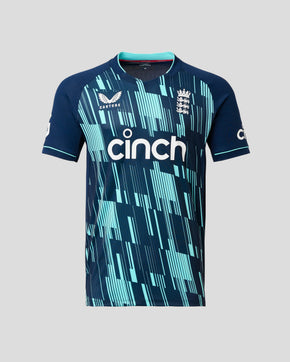 Blue England Cricket ODI Short Sleeve T-Shirt