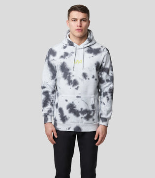 Men's white and grey Lando Norris LN4 hoodie