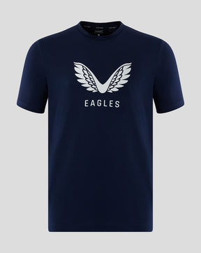 Navy USA Rugby Eagle Logo Tee