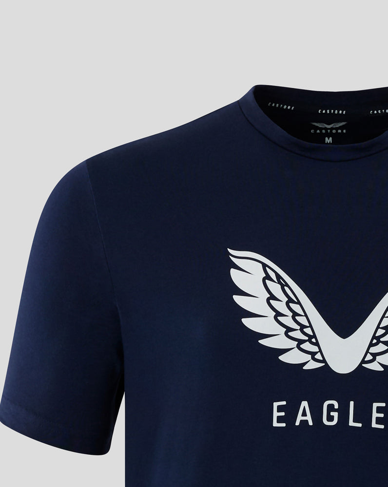 Navy USA Rugby Eagle Logo Tee