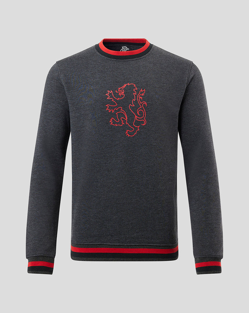 Black and red Rangers crew neck jumper