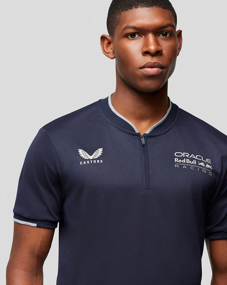 ORACLE RED BULL RACING MENS LIFESTYLE POLO - NIGHT SKY