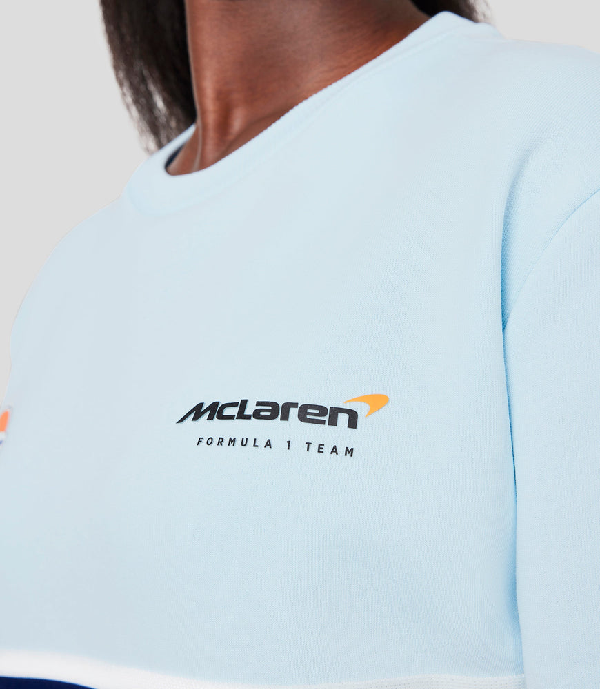 Blue McLaren Gulf Crew Neck Sweatshirt