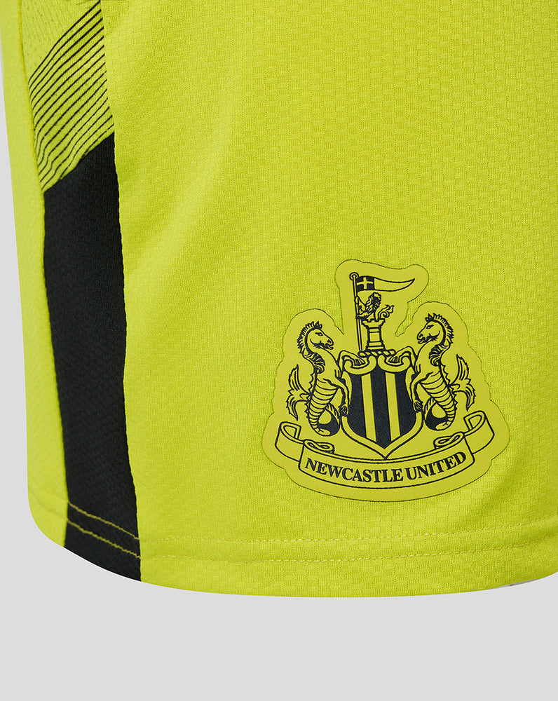 Newcastle United Men's 23/24 Pro Home Goalkeeper Shorts - Lime