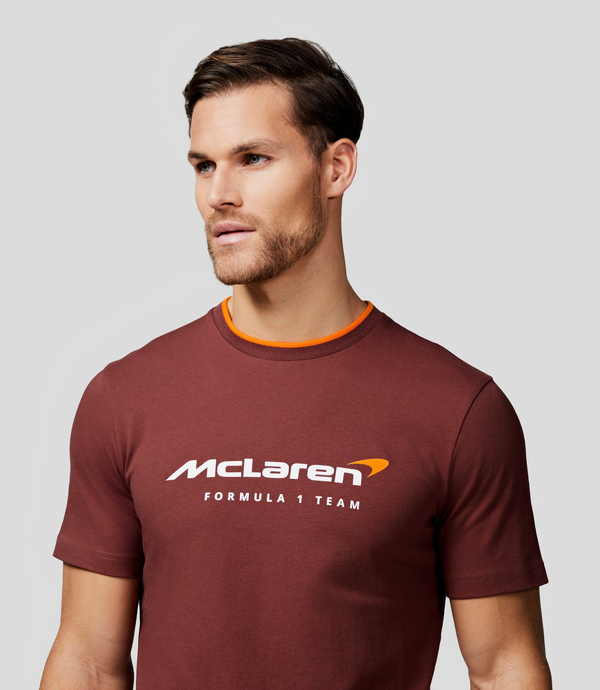 McLaren 2024 Mens Core Essentials T-Shirt - PORT