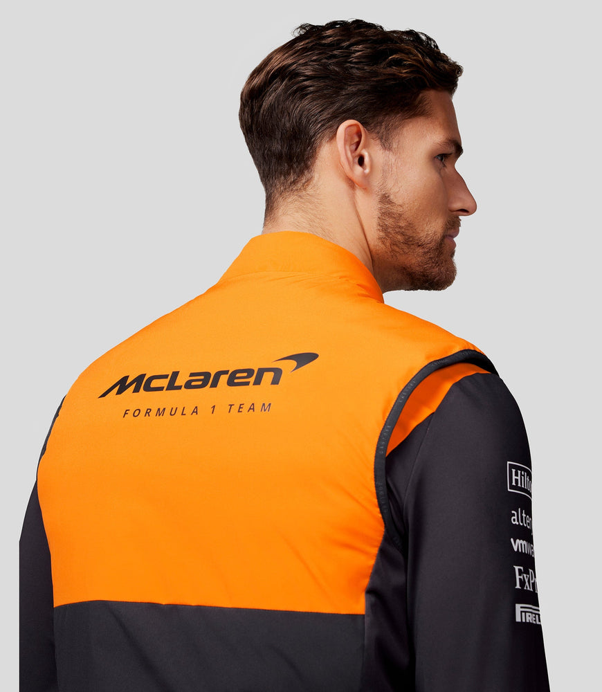 Unisex McLaren Official Teamwear Hybrid Gilet Formula 1
